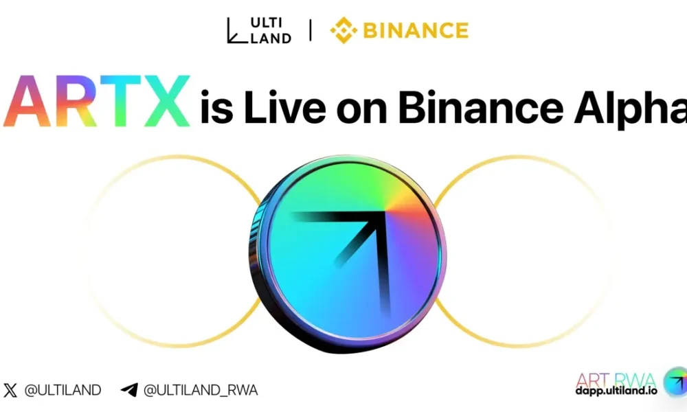 $artx-debuts-on-binance-alpha:-ultiland-opens-a-global-on-chain-gateway-for-cultural-assets